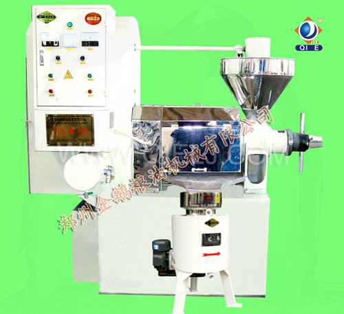 6YL-100RL型 熱炸多功能螺旋榨油機(jī) 帶離心過(guò)濾機(jī)(圖1)