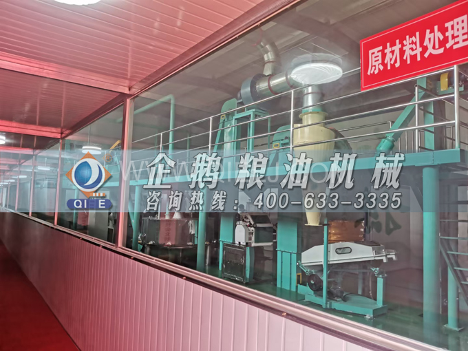 企鵝機(jī)械提供全套花生油提取設(shè)備，服務(wù)周到獲稱贊(圖3)